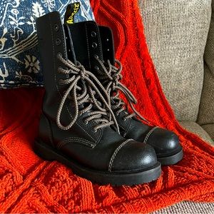 Dr.Martens black Combat Boots, worn a handful of times!